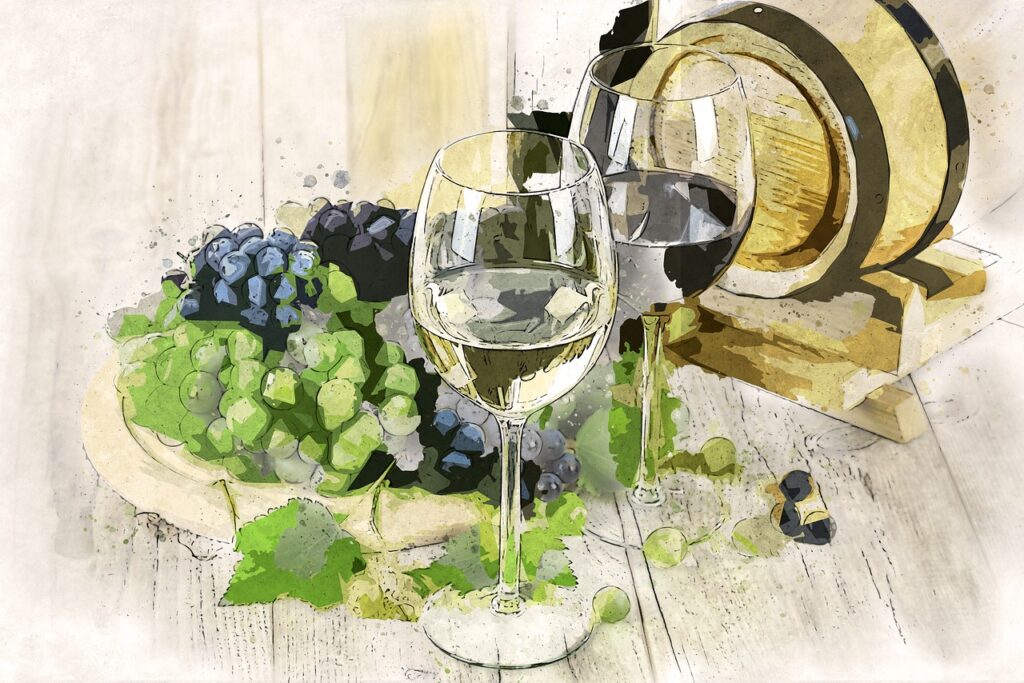 two types of wine, white, wine-2466267.jpg
